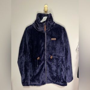Columbia Fireside Sherpa Long Full Zip Jacket Size  Medium